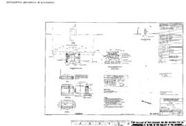 Northern Pacific Engineering Drawing: Rebuild Pier, Bridge 8.3 - Van Sycle Creek, South of Zangar...