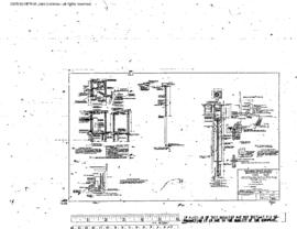 Northern Pacific Engineering Drawing, Signal Maintainers House Toilet and Water Facilities at Man...