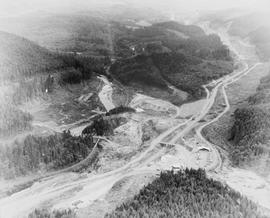 Northern Pacific tracks at Eagle Gorge, Washington, circa 1959.