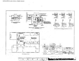 Great Northern Engineering Drawing, Pier 88 Warehouse and Offices at Seattle, Washington, 1971