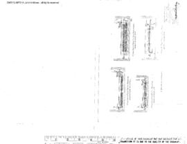 Great Northern Engineering Drawing, Unnamed Structure at South Klamath, Oregon, 1957