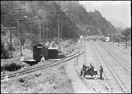 Northern Pacific station at Wabash  Washington, circa 1927.