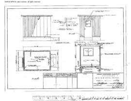 Great Northern Engineering Drawing, Building, 8 Foot X 10 Foot 8 Inch Metal at Minot, North Dakot...