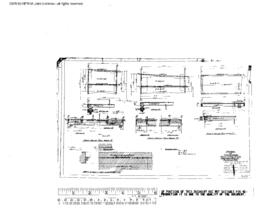 Northern Pacific Engineering Drawing, Engine Facilities at Parkwater, Washington, 1912