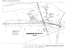 Plat Map of Great Northern Facilities at Snohomish, Washington, 1964