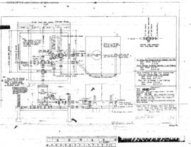 Great Northern Engineering Drawing, Diesel Fueling Facilities at Shelby, Montana, 1947
