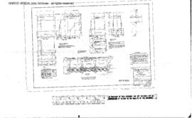 Northern Pacific Engineering Drawing: Detail of Piers/Abutment, Bridge 3, West of Logan, Montana,...