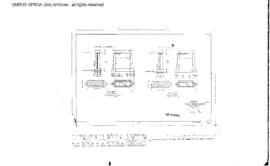Northern Pacific Engineering Drawing: Details of Piers, Bridge 207 - Clark Fork River, West of Do...