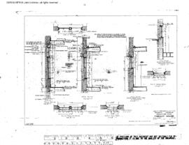 Great Northern Engineering Drawing, Freight House at Wenatchee, Washington, 1923