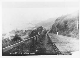 Seattle Municipal Railway Track, Seattle, Washington, circa 1910