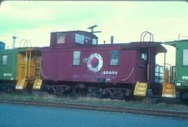 Burlington Northern 10881 at Bellingham, Washington in 1977.