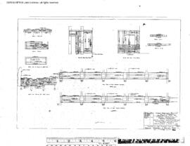 Great Northern Engineering Drawing, Pier 88 Warehouse and Offices at Seattle, Washington, 1947