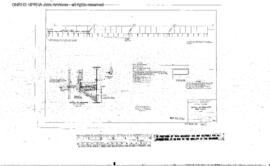Northern Pacific Engineering Drawing: Detail Brackets for Walk, Bridge 164 - Gallatin River, West...