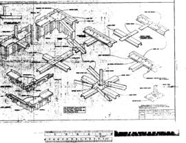 Burlington Northern Engineering Drawing, Al3C Building 20 Foot X 28 Foot  at Pasco, Washington, 1982