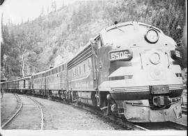 Northern Pacific Alaskan at Martin, Washington, in 1949.