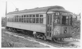 Seattle Municipal Railway Car 710, Seattle, Washington, circa 1940