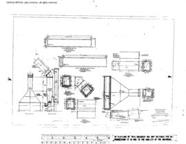 Great Northern Engineering Drawing, King Street Central Heating Plant at Seattle, Washington, 1961