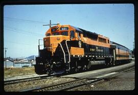 Great Northern Diesel Locomotive 321 at Vancouver, Washington, undated