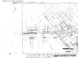 Plat Map of Northern Pacific Facilities at Sumner, Washington, 1937