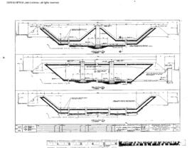 Northern Pacific Engineering Drawing, Tie Treating Plant at Paradise, Montana, 1982
