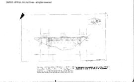 Northern Pacific Engineering Drawing: General Plan, Bridge 22 - Jocko River, West of Evaro, Monta...