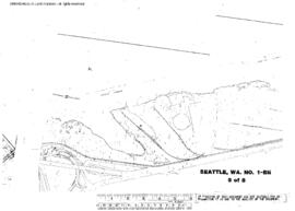 Plat Map of Burlington Northern Facilities at Seattle, Washington, 1972