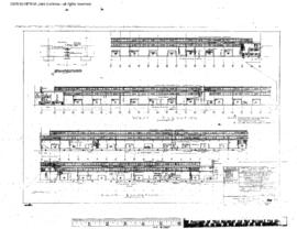 Great Northern Engineering Drawing, Pier 88 Warehouse and Offices at Seattle, Washington, 1947