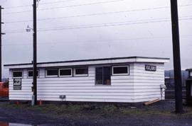 Burlington Northern depot at Kalama, Washington, in 1988.