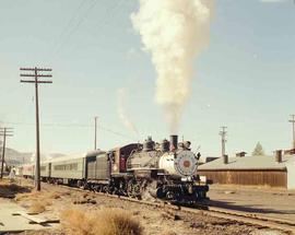 Great Western Railway Steam Locomotive Number 51 at Prosser, Washington in October 1990.