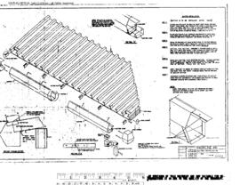 Burlington Northern Engineering Drawing, Al3C Building 20 Foot X 28 Foot  at Pasco, Washington, 1982