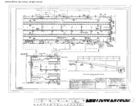 Great Northern Engineering Drawing, Diesel Repair Shop at Havre, Montana, 1968