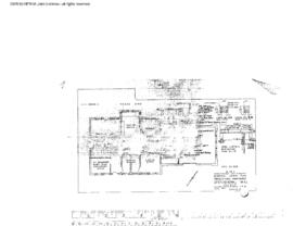 Northern Pacific Engineering Drawing, Depot at Steilacoom, Washington, 1976