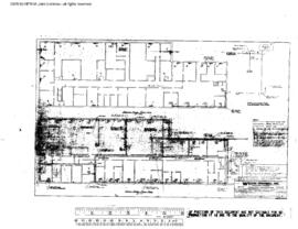 Spokane, Portland, and Seattle Railway Engineering Drawing, Freight House at Portland, Oregon, 1965