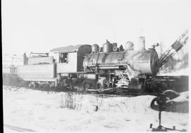 Alaska Railroad steam locomotive 301, circa 1945.