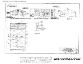 Northern Pacific Engineering Drawing, Unnamed Structure at Stacy Street Hub, Seattle, Washington,...