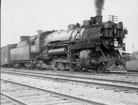 Northern Pacific  steam locomotive  1840 at Auburn, Washington, circa 1925.