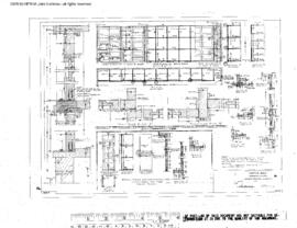 Great Northern Engineering Drawing, Commissary Building at King Street Coach Yard at Seattle, Was...