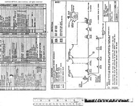 Burlington Northern Engineering Drawing, Wastewater Treatment Facility at Interbay, Minnesota, 1978