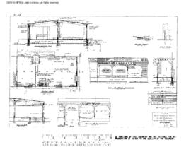 Spokane, Portland, and Seattle Railway Engineering Drawing, Freight House at Portland, Oregon, 1940