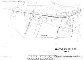 Plat Map of Northern Pacific Facilities at Seattle, Washington, undated