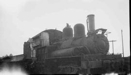 Unknown Shay Steam Locomotive, circa 1946.
