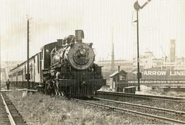 Great Northern Railway steam locomotive 1483 at Richmond Beach, Washington, undated.