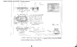 Great Northern Engineering Drawing: Pier Reinforcement, Bridge 335 - Crab Creek, West of Marlin, ...