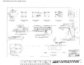 Spokane, Portland, and Seattle Railway Engineering Drawing, Depot at Wishram, Washington, 1970