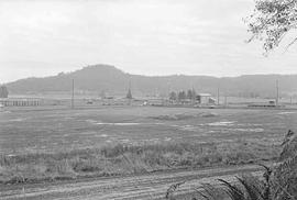 Weyerhaeuser Company Log Reload Facility at Curtis, Washington in November, 1975.