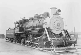 Cowlitz, Chehalis & Cascade Railway Steam Locomotive Number 15 at Chehalis, Washington in Jun...