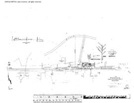 Northern Pacific Engineering Drawing, Depot at Sand Point, Idaho, 1916