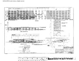 Milwaukee Road Engineering Drawing, Freight House and Office Building at Lewiston, Montana, 1962