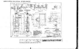 Northern Pacific Engineering Drawing: Pier 2/3, Bridge 50 - Beaver Creek, West of Childs, Montana...