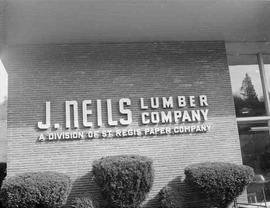 J. Neils Lumber Company Office Building at Klickitat, Washington, circa 1968.